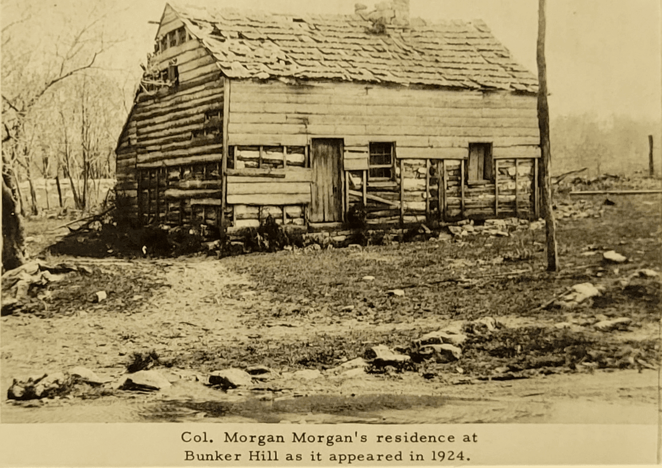 Col. Morgan House in 1924